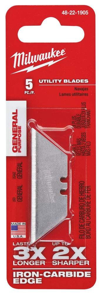 Hojas para cuchillo - 5uds