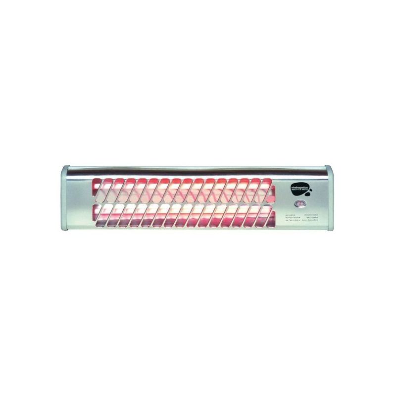ESTUFA ELEC BAÑO 600/1200W CUARZO 2 BARRAS VIVAH            