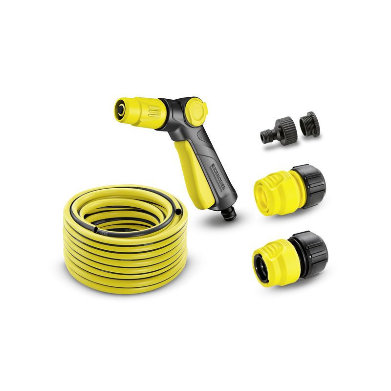 Set completo (1/2") de 20 metros con pistola de riego