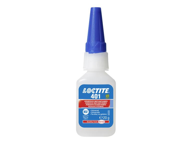 LOCTITE 401 ADHESIVO INSTANTÁNEO USO GENERAL Botella  20 g