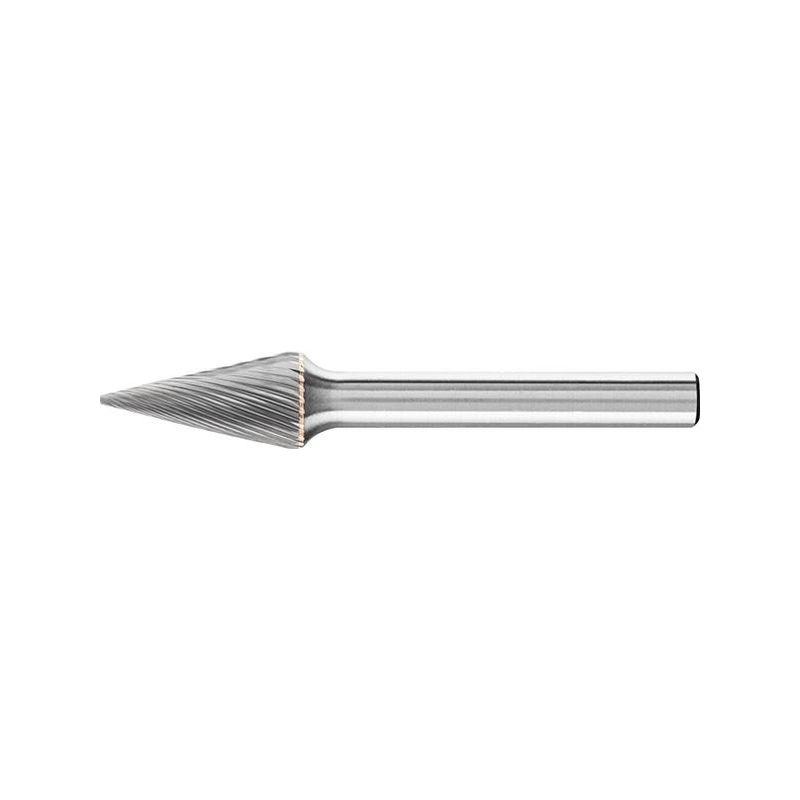Fresa c/ mango MD        forma conica apuntada06185 6mm 6x18mmPferd