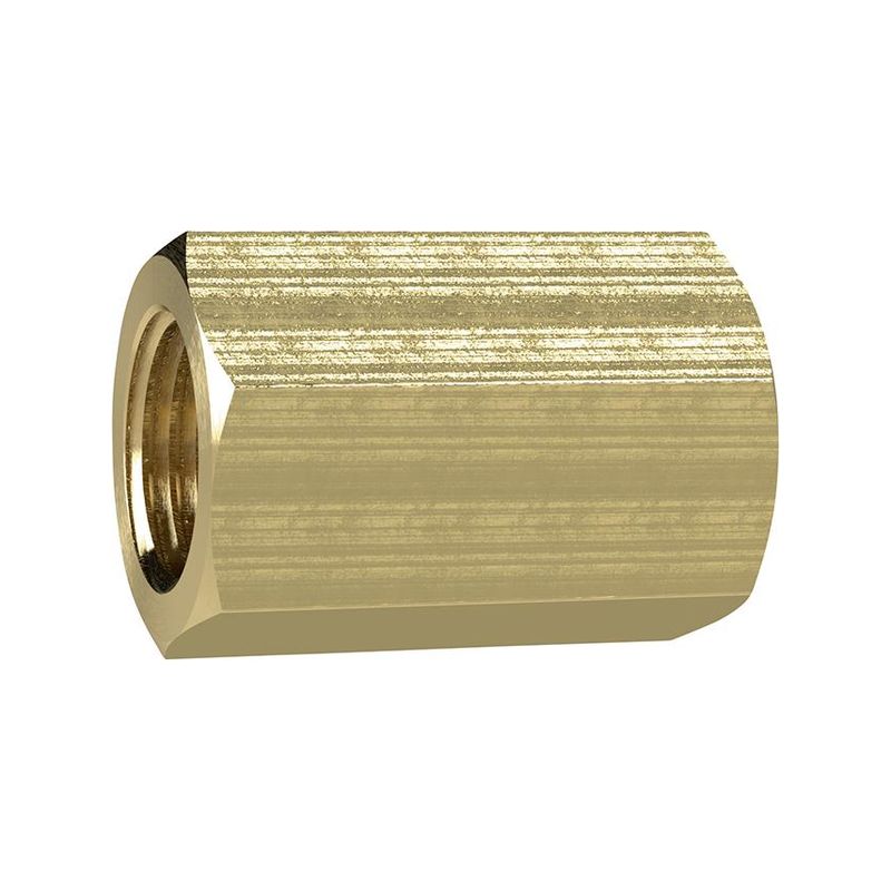Manguito c/ rosca hembra laton G3/8" longitud 26mmSW22mmRIEGLER