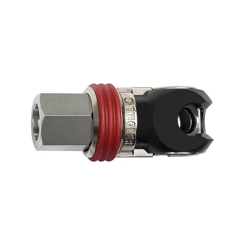 Acoplamiento de seguridadgiratorio acero pasonominal 7,2mm roscahembra G1/2" RIEGLER