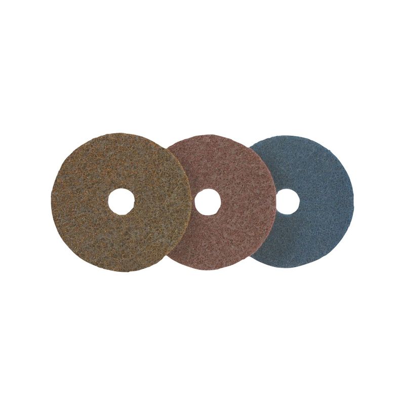 Disco abrasivo velcro vellon 125mm muyfino azulFORMAT
