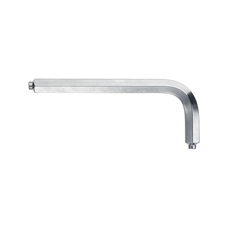 Llave Allen acodada D6911 12mm con pivote Hafu