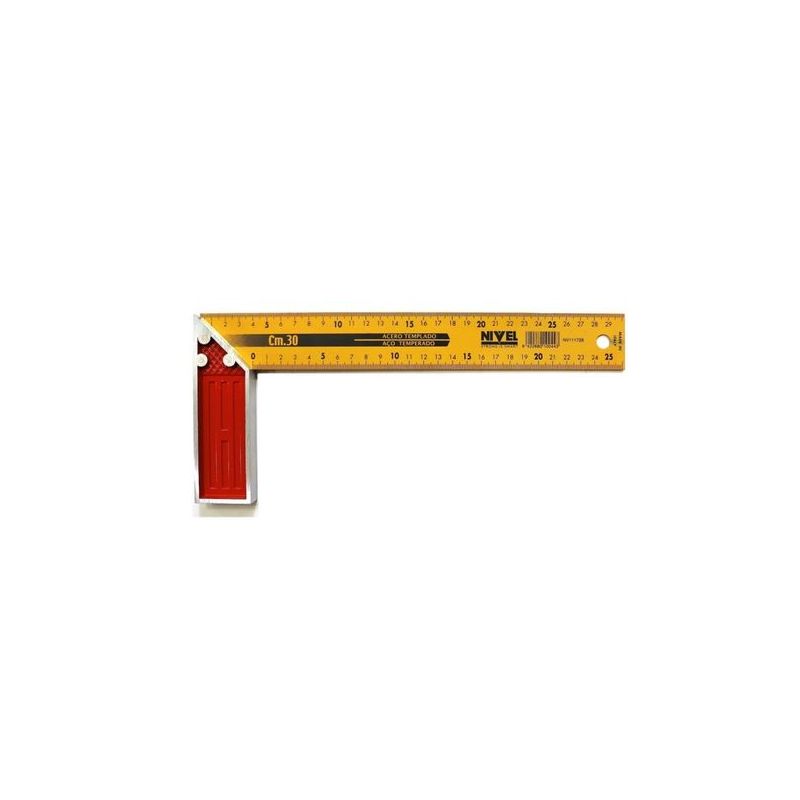 ESCUADRA MEDIC CARPINTERO 300MM ALU NIVEL