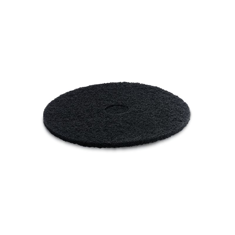 Cepillo de esponja, duro, Negro, 381 mm