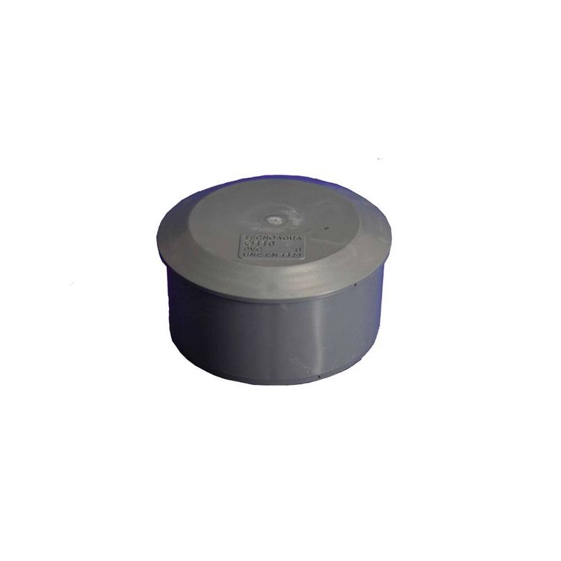 TAPON EVAC MACHO 200MMØ PVC HIDROT