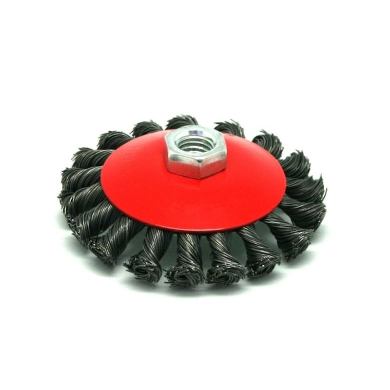 CEPILLO IND CONICO AMOLADORA 095x0,5 MM AC NIVEL