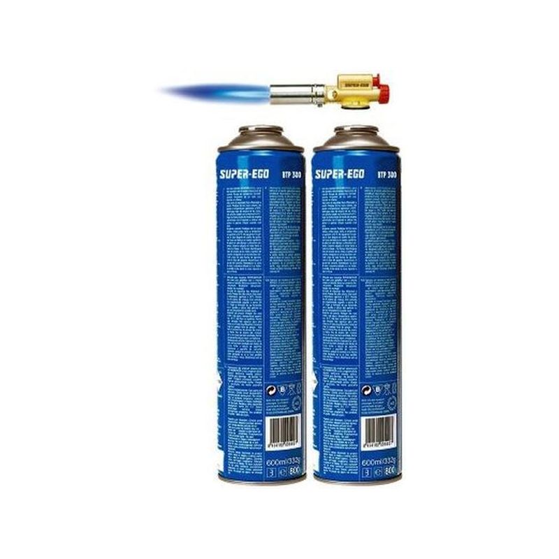 SOPLETE A GAS CARTUCHO PIEZO 2C EASYFIRE SUPER EGO