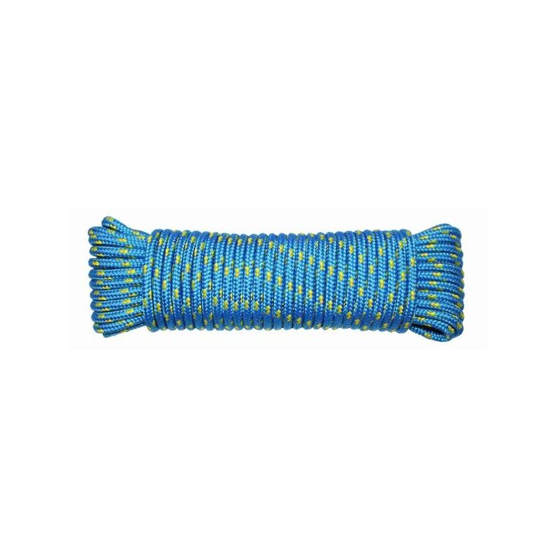 CUERDA TRENZ. 05MM NYL AZ/AM TENDEDERO HYC 20 MT