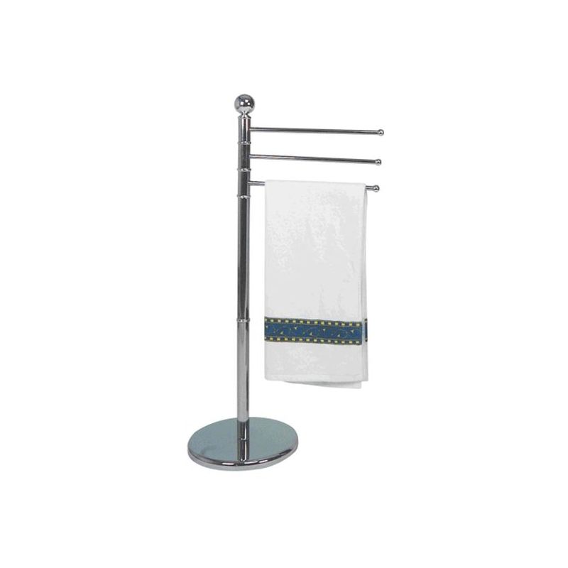 TOALLERO BAÑO PIE 3 BRAZOS CROM EXCLUSIV WENKO