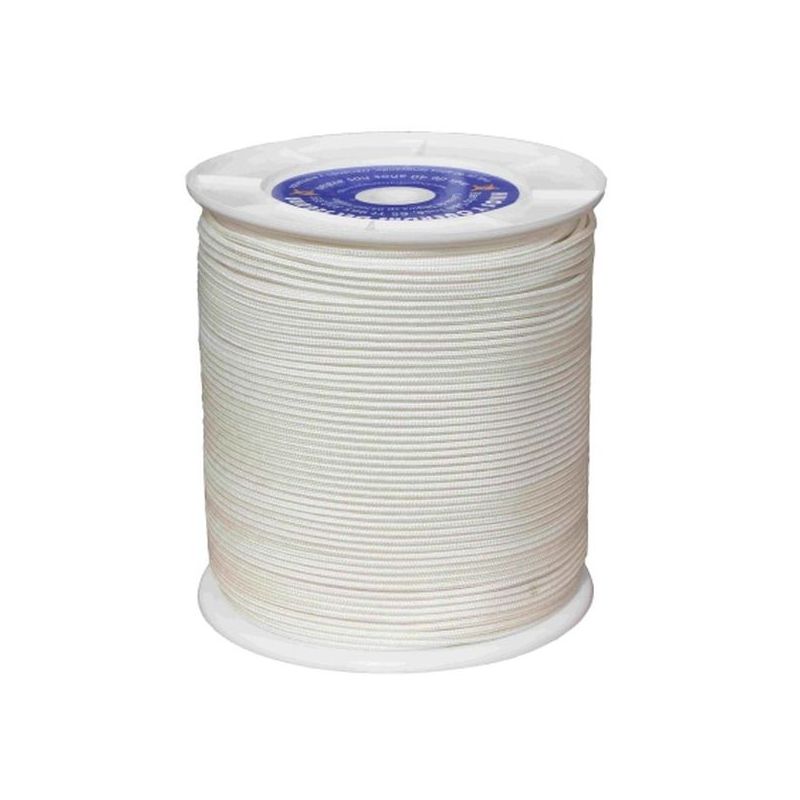 CUERDA TRENZ. 04,5MM POLIE BLANCA MONOF. PALANGRE HYC 400 MT