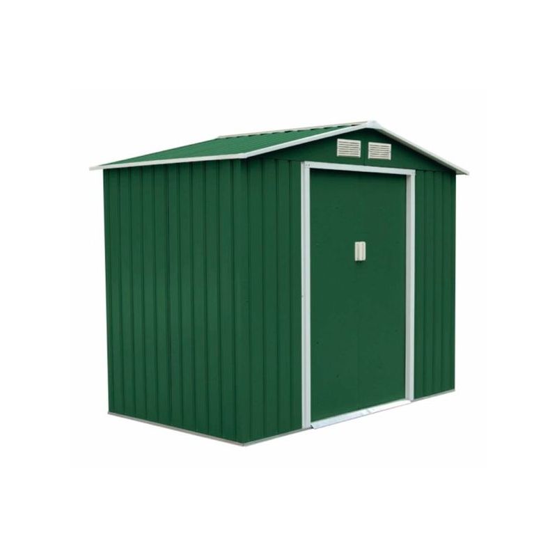 CASETA JARD 277X191X202CM NATUUR MET. VER NT104065