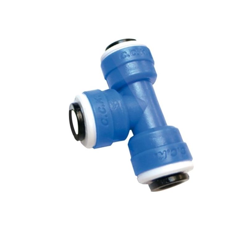 CONECTOR NEBULIZ. 1/4"" EN T NATUUR POLIET AZ NT104568