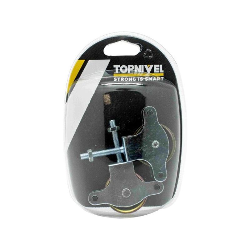 POLEA TENDEDERO TUERCA 40MM METALICA CINC NIVEL
