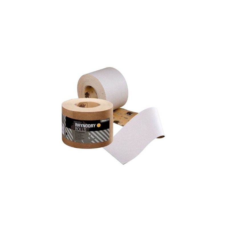 LIJA BARNICES 100 MM X 50 MT GRANO 320 RHYNODRY INDASA