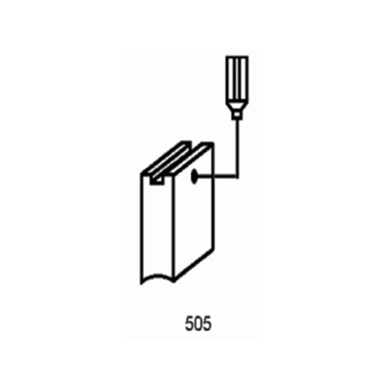 ESCOBILLA HTA.ELEC ASEIN PVC 1129J 2 PZ