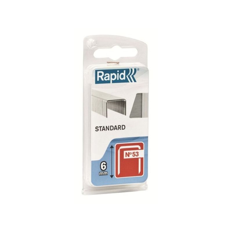 GRAPA GRAPADORA MODELO 53 04MM FINA ACERO RAPID 1.620 PZ