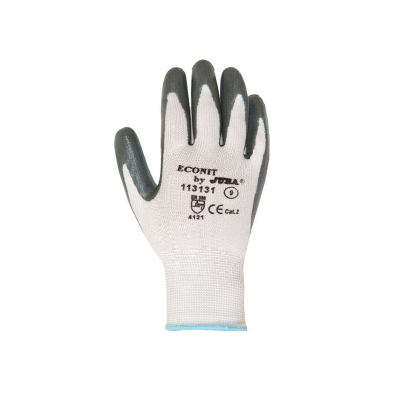 GUANTE MECANICO M08 P/NIT POLIE BL/GR JUBA