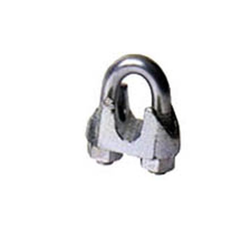 SUJETACABLE SUJ 741 1/2"Ø13 ACERO GALV GARRA 10 PZ