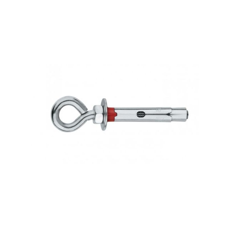 ANCLAJE GANCHO CERR. 10x070MM Ø 12MM MET. CINC 50 PZ INDEX