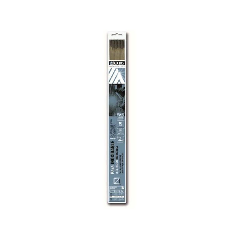 ELECTRODO INOX 2,5x350MM SOLTER 10 PZ