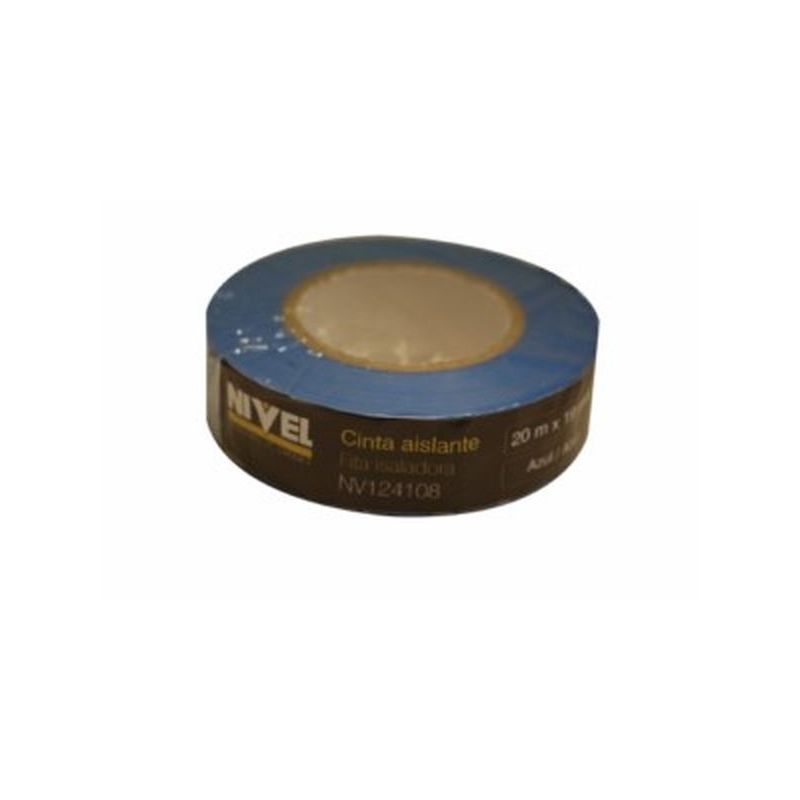 CINTA AISL. 20MT X 19MM NIVEL PVC AZ NV124108