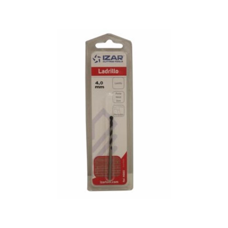 BROCA LADRILLO PUNTA MD 04,00MM WIDIA M880 IZAR