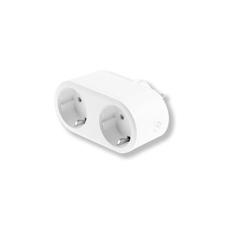 ENCHUFE WIFI INTEL. ENERGEEKS PL BL DOBLE EG-EW006MC
