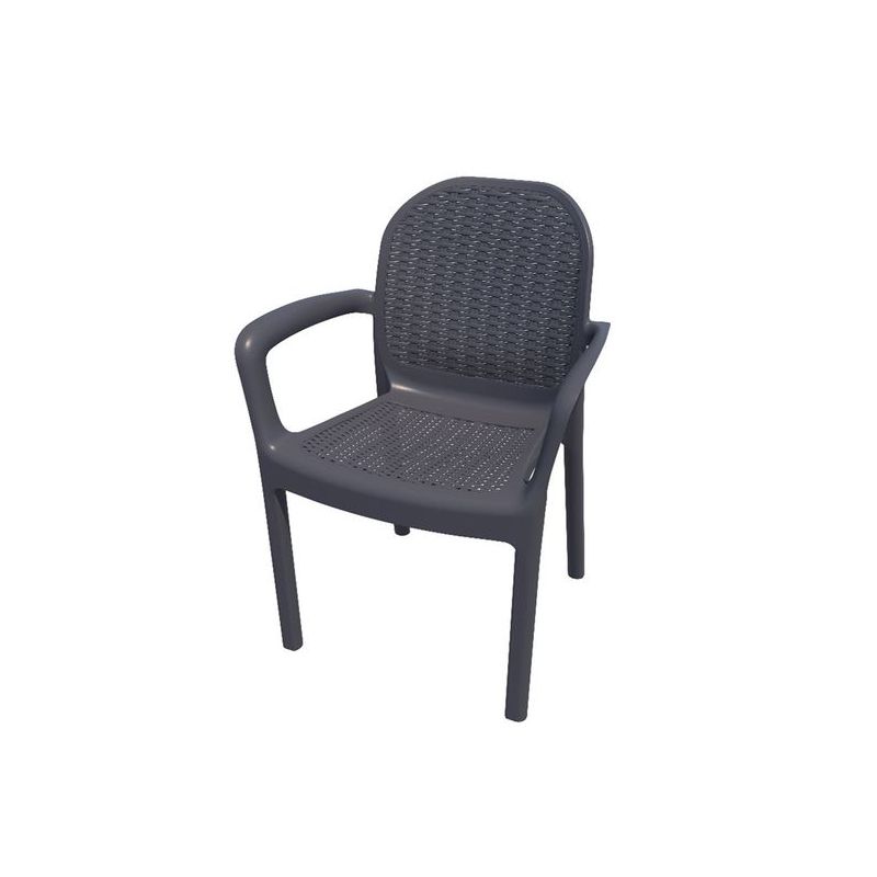 SILLA JARD 170X57,5X48CM GARDEN LIFE RES ANTR. MIRANDA 8298-