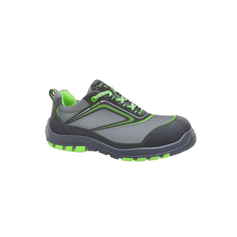 ZAPATO SEG 36 S3 PU-TPU PUN.PLAS NAIROBI TEJIDO TEC GR/VER P