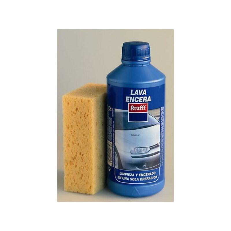 DETERGENTE COCHE ENCERA Y ABRILLANTA 1LT 1 LT KRAFFT