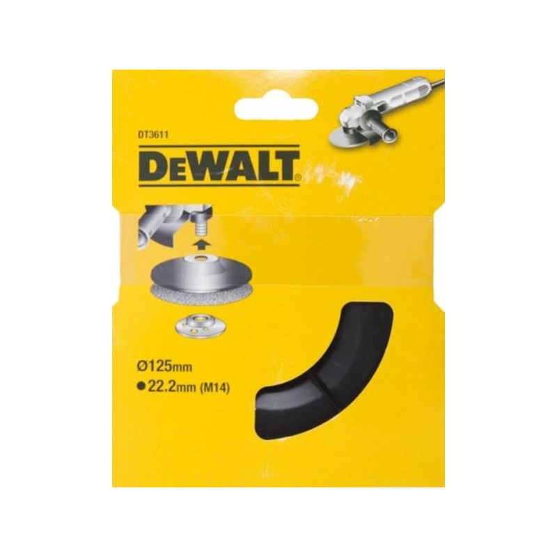 PLATO SOP AMOLADORA 125 MM DT3611-QZ GOMA DEWALT