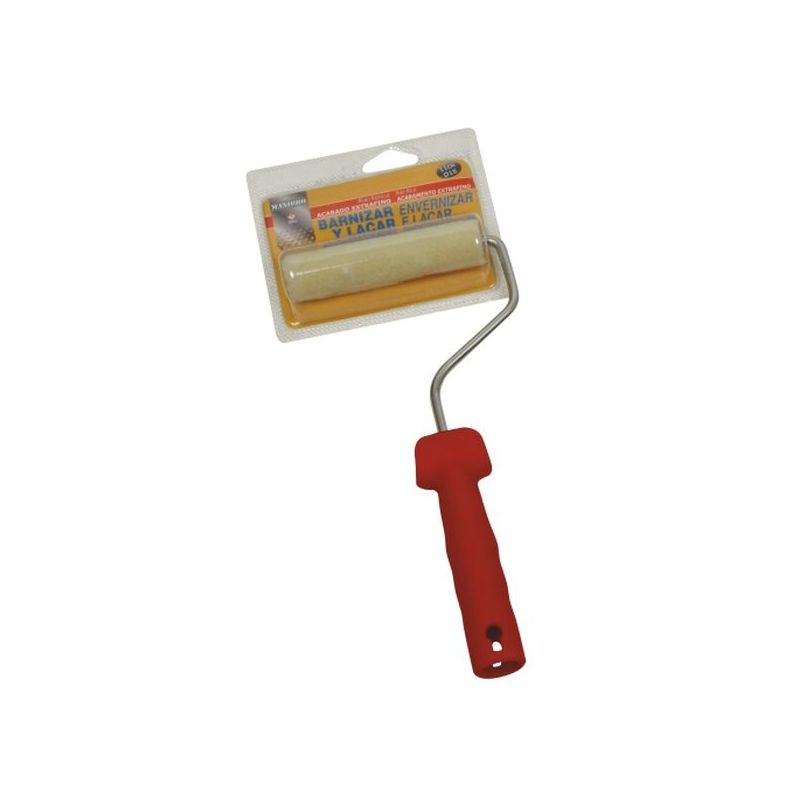 RODILLO PINT MINI 11 CM BARNIZAR Y LACAR VELOUR RULO PLUMA