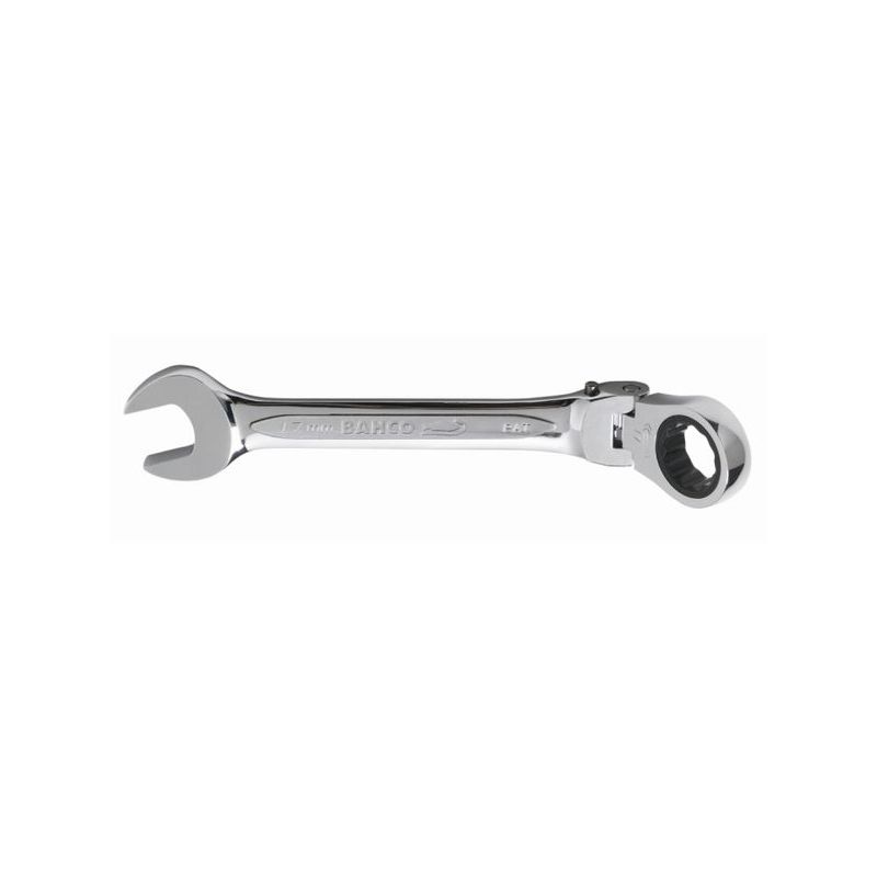 LLAVE COMBINADA CARRACA ARTICULADA 10MM BIHEXAGONAL BAHCO