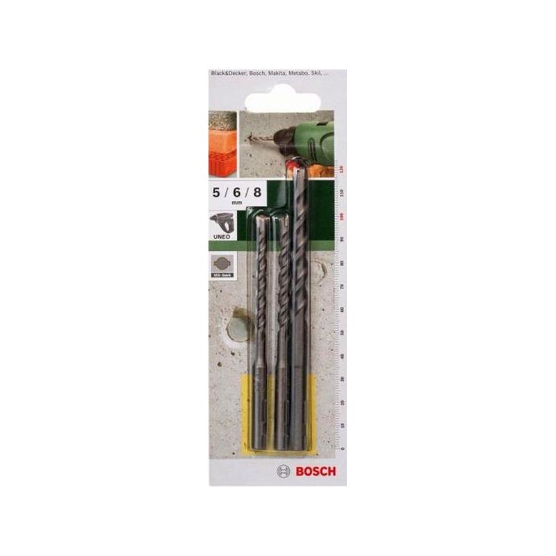 BROCA HORM. SDS QUICK 05/6/8 MM 03PZ UNEO BOSCH