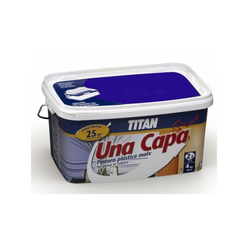 PINTURA PLAST MATE 2,5 LT FUCSI INT. MONO UNA CAPA TITAN