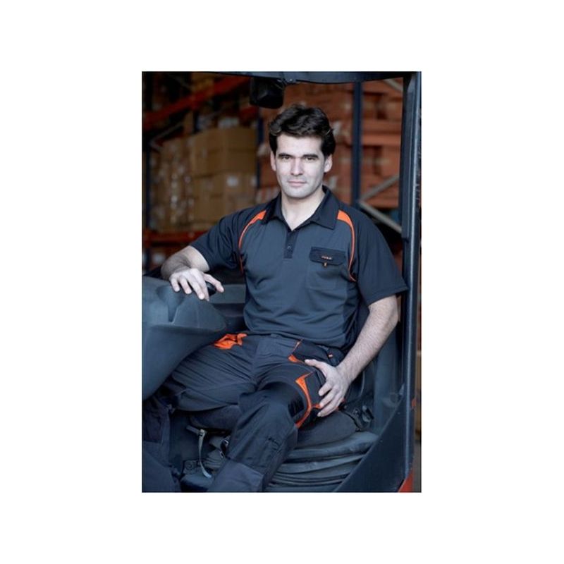 POLO TRABAJO XL POLIE M/CORTA NE/NA TOP RANGE JUBA