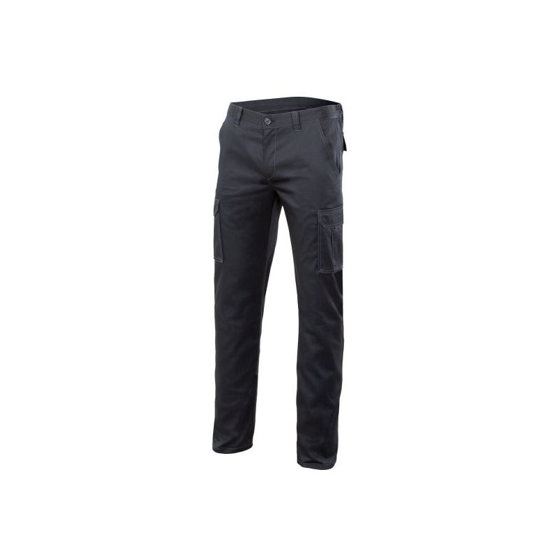 PANTALON TRABAJO T48 ELAST. TERGAL NE MLTIBOL VELILLA