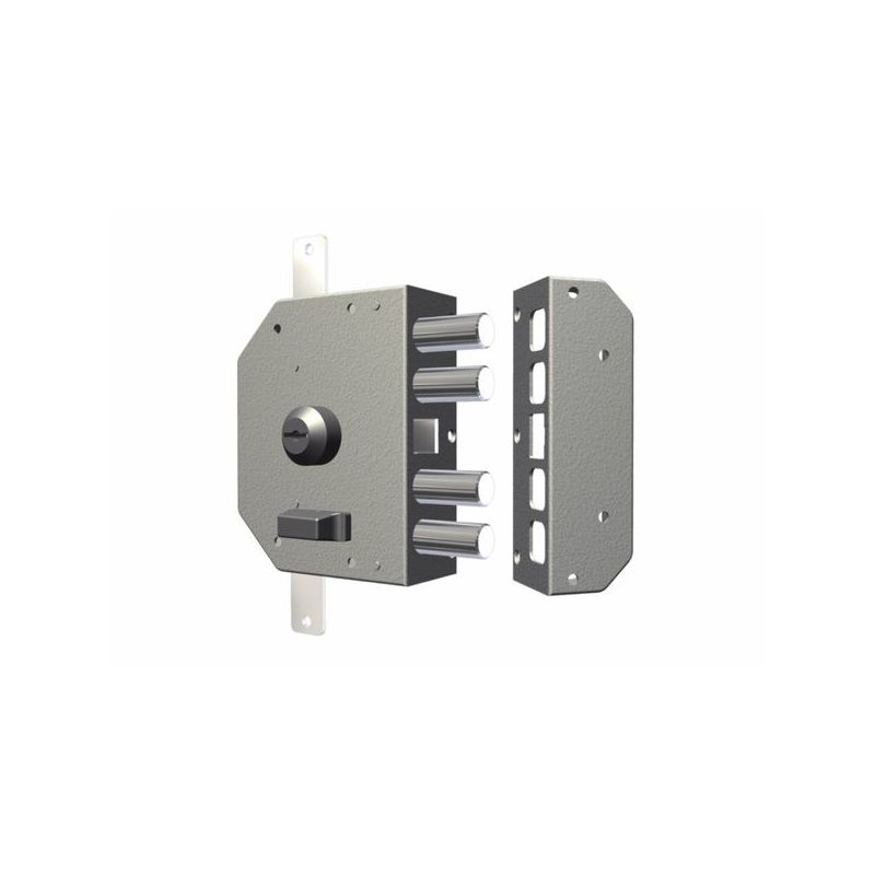 CERRADURA SEG. SOBR. 130X164X32MM 60MM 3450CRD CR. DERECHA S