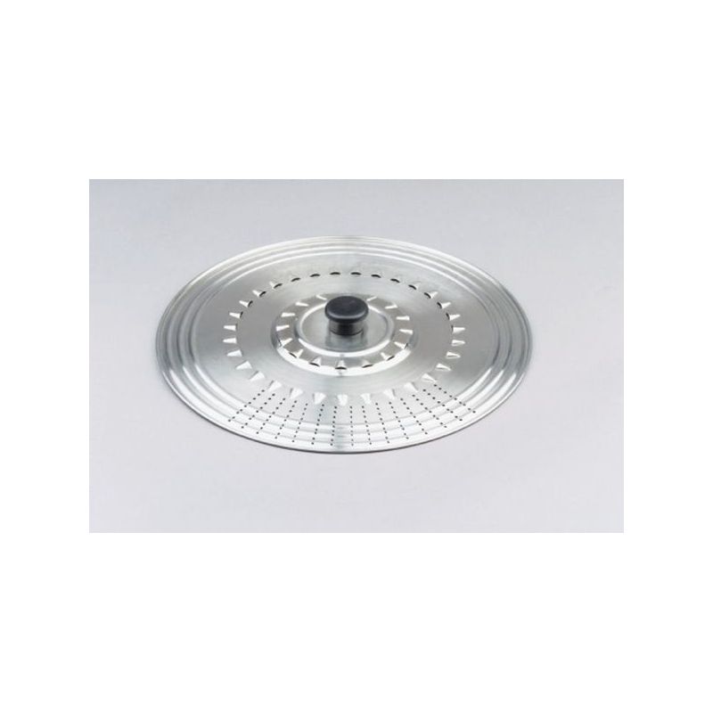 TAPA COC 37CM SALPICADURAS INOX IBILI