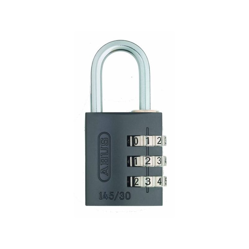 CANDADO SEG 30MM COMB. PROGRAMABLE TITANIO ABUS