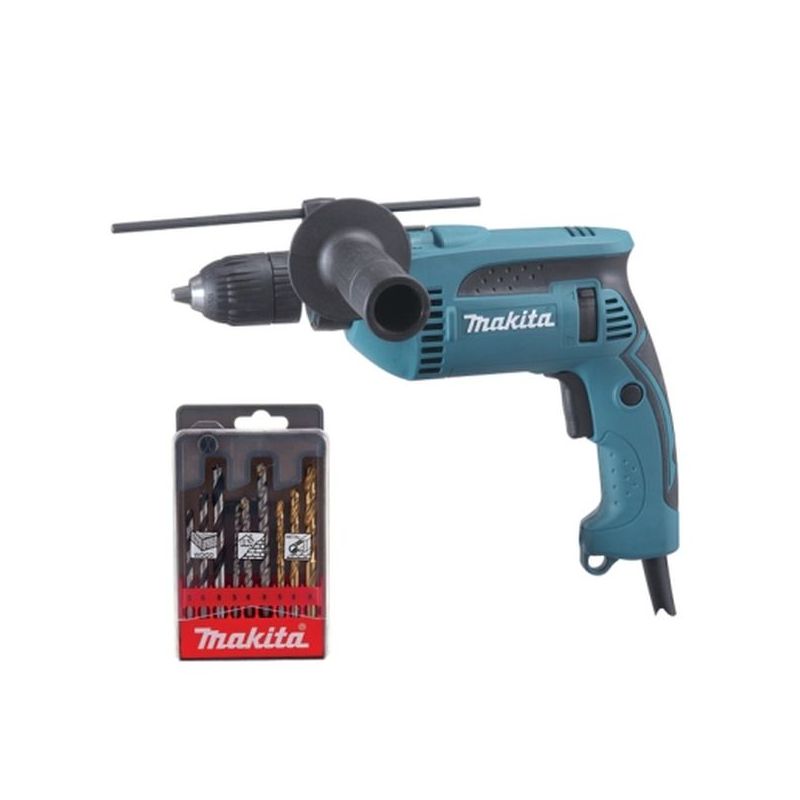 TALADRO PERC. 680W 13 MM HP1641K1X REV. MAL MAKITA