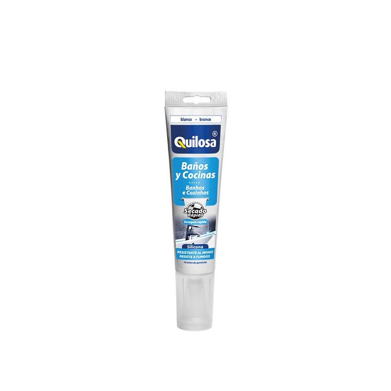 SILICONA ACIDA CO/BAÑ 100 ML BL A/M S/R QUILOSA
