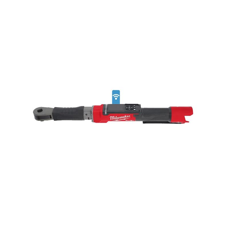 M12ONEFTR12-0C Llave de carraca dinamométrica M12 FUEL™ ONE-KEY™, recepción 1/2", rango de par 16,9-203,4Nm, exactitud apriete ±2%, exactitud desapriete ±3%. Se suministra en versión cero, sin baterías ni cargador, en kitbox