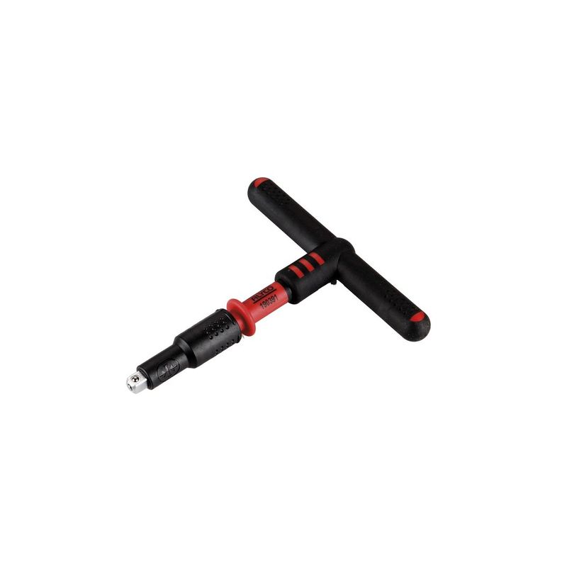 MANGO EN T 1/4" AISLADO 125 MM