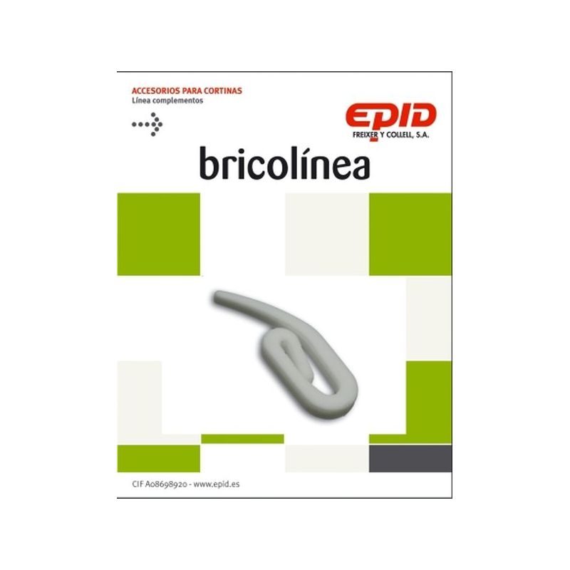 GARFIO SIMPLE BLANCO 36 PZAS
