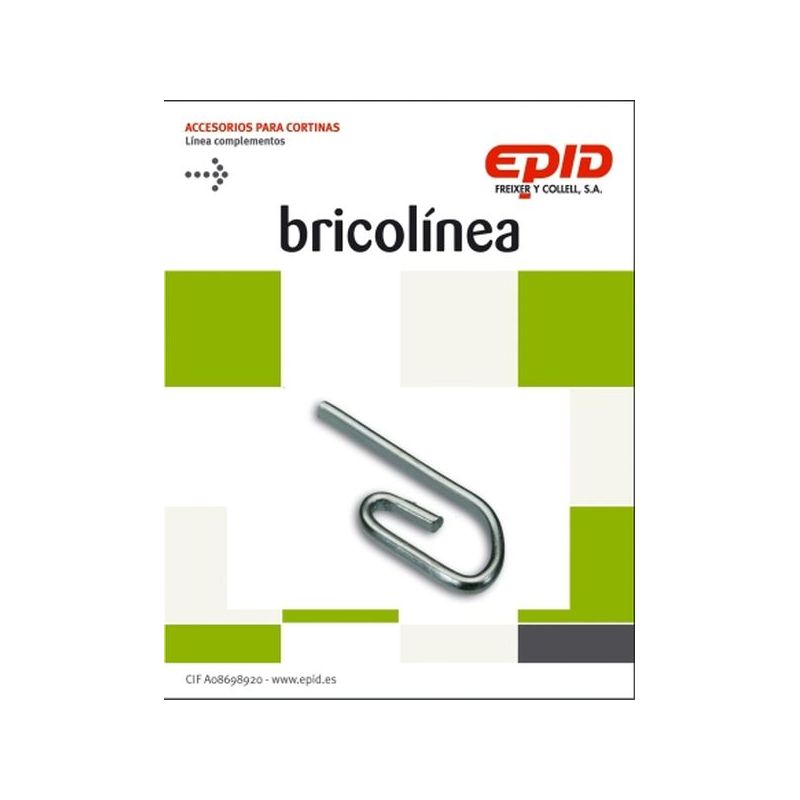 GARFIO SIMPLE ZINCADO 36 PIEZAS