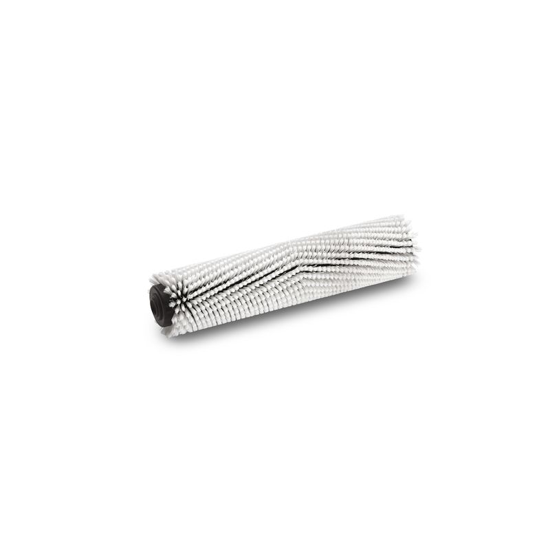Cepillo cilíndrico, blando, blanco, 550 mm